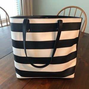 Stella & Dot Striped Tote